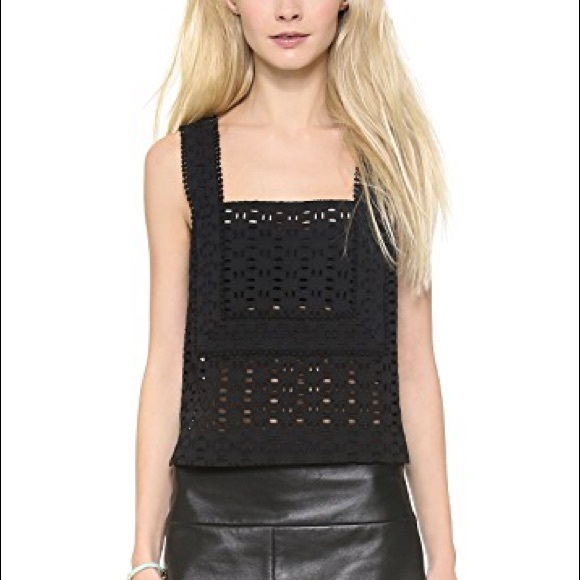 See by Chloe Eyelet Embroidered Tank - Picture 2 of 6